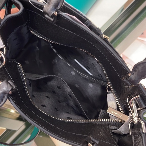 Kate Spade staci small satchel black NWT - Picture 12 of 16